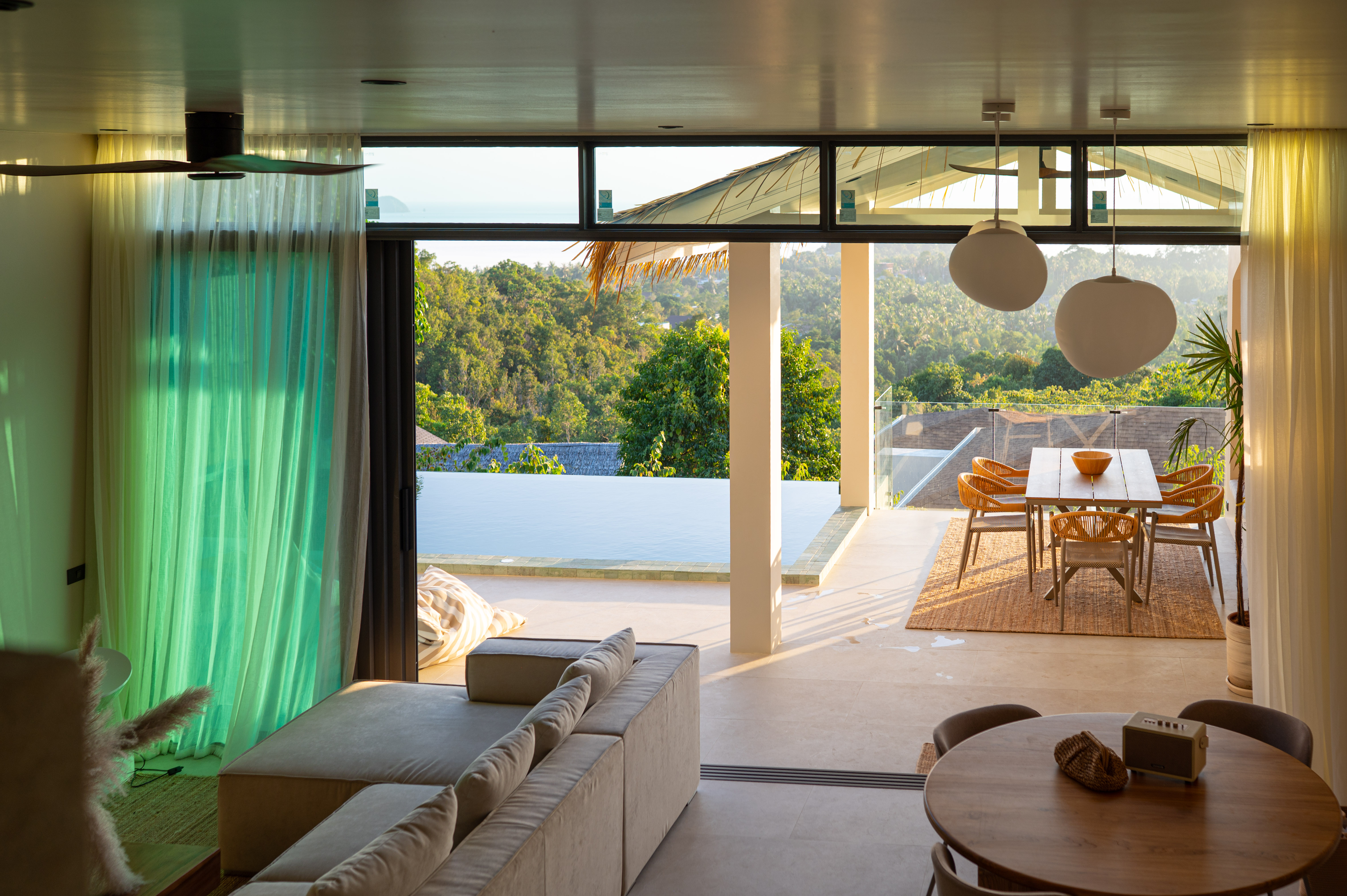 Villa Two — open-plan living area