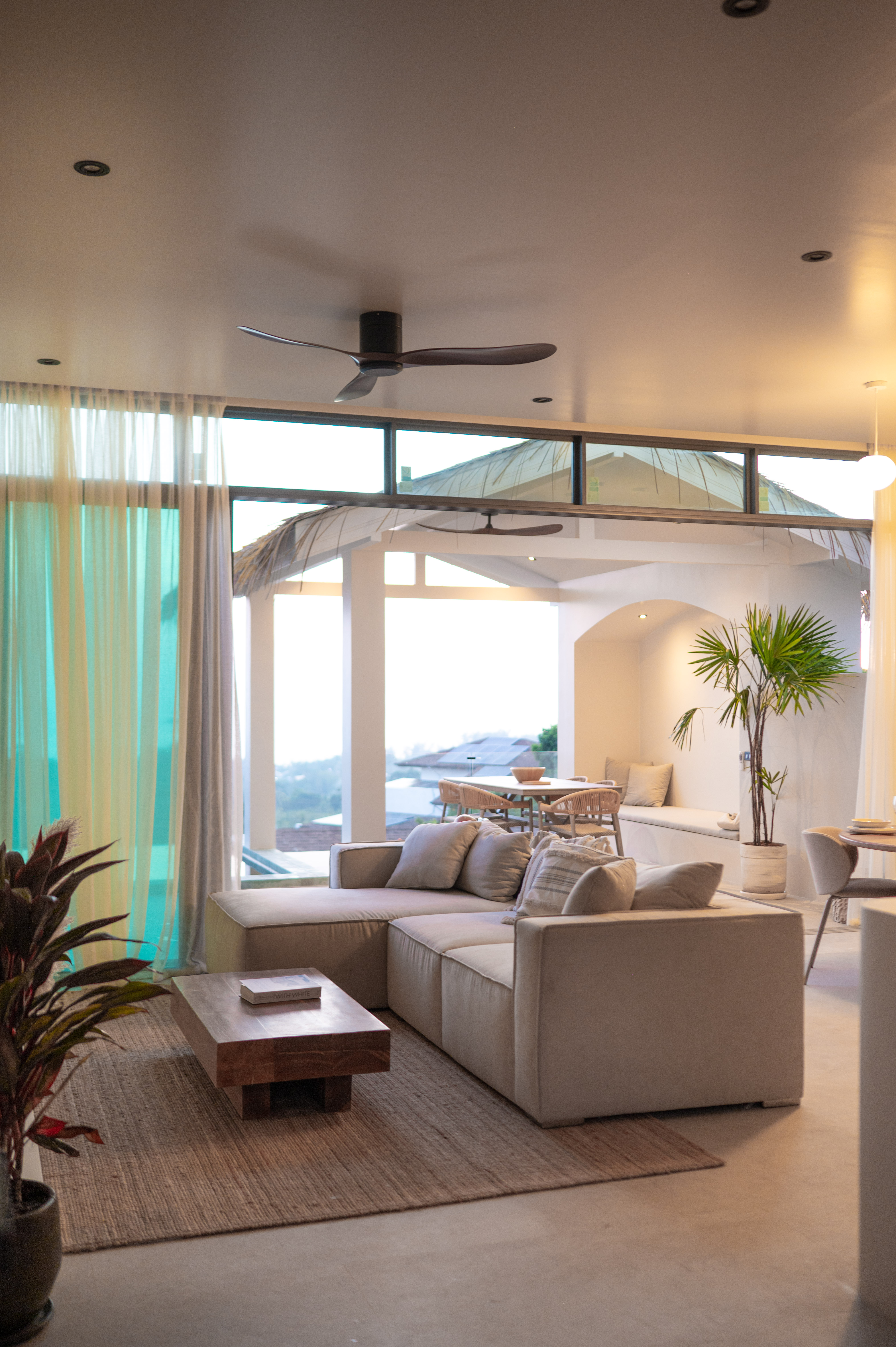 Siam Mila Villa — outdoor terrace with ocean view